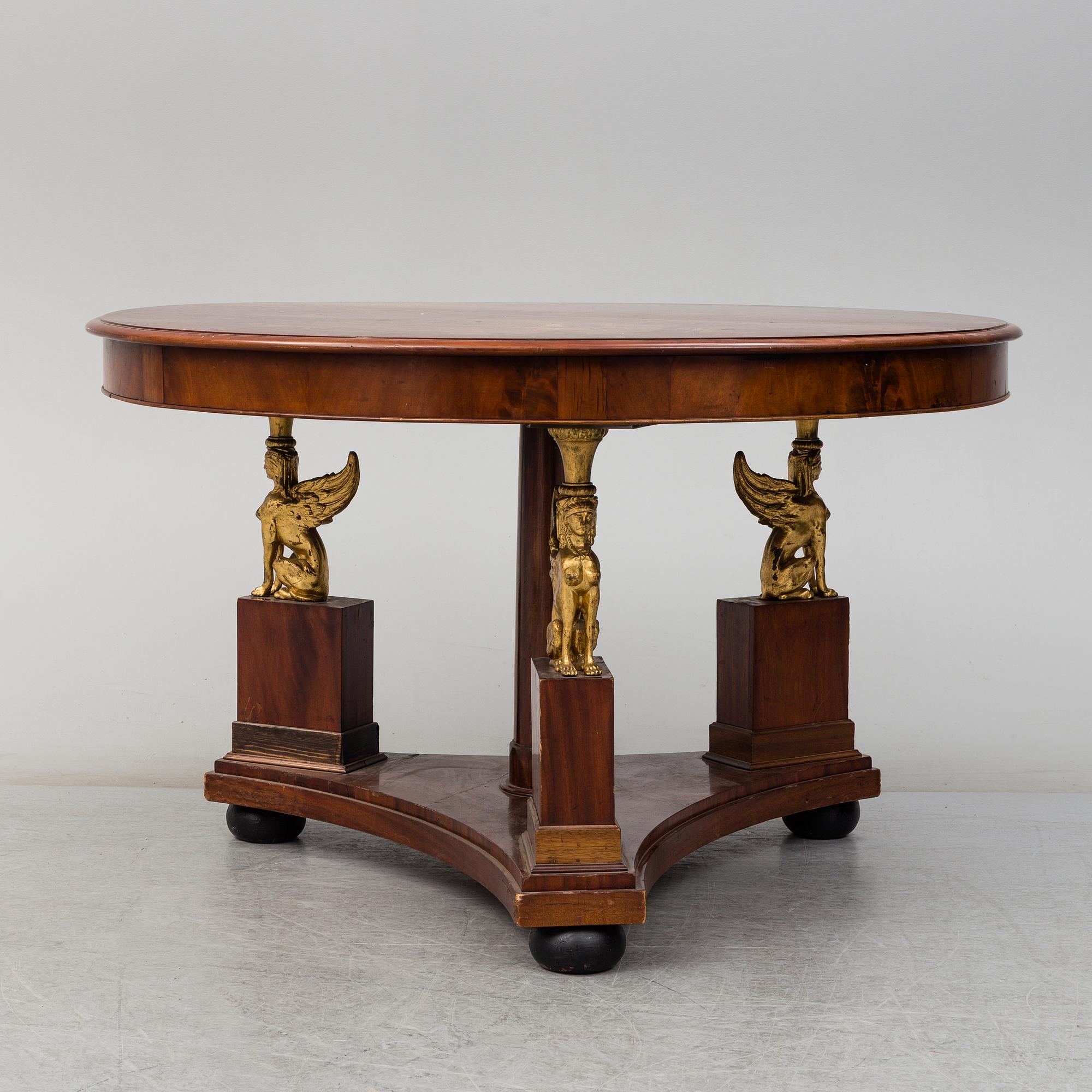 A CENTRE TABLE, Empire, early 19th century.