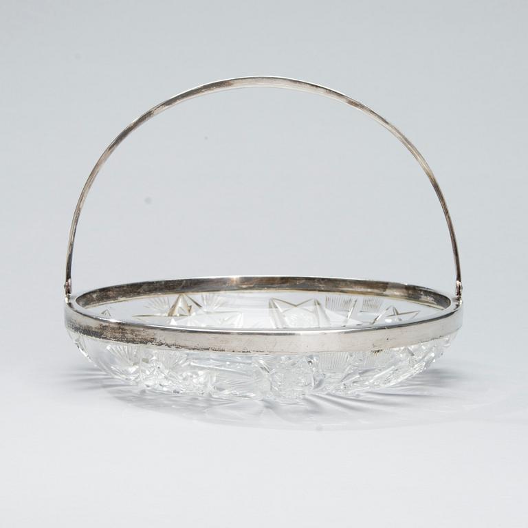 SERVERINGSFAT, silver och kristall, Oskar Lindroos, Helsingfors 1925.
