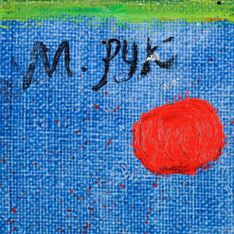 MADELEINE PYK, olja på duk, signerad.