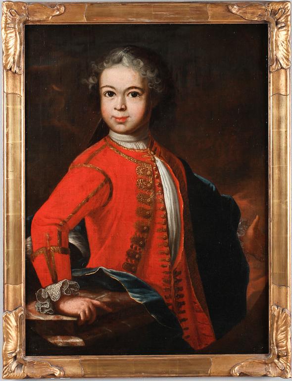 OKÄND KONSTNÄR, olja på duk, 1700-tal.
