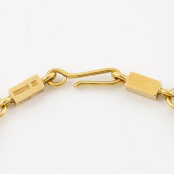 Wiwen Nilsson, a bracelet, 18K gold, Lund 1974.