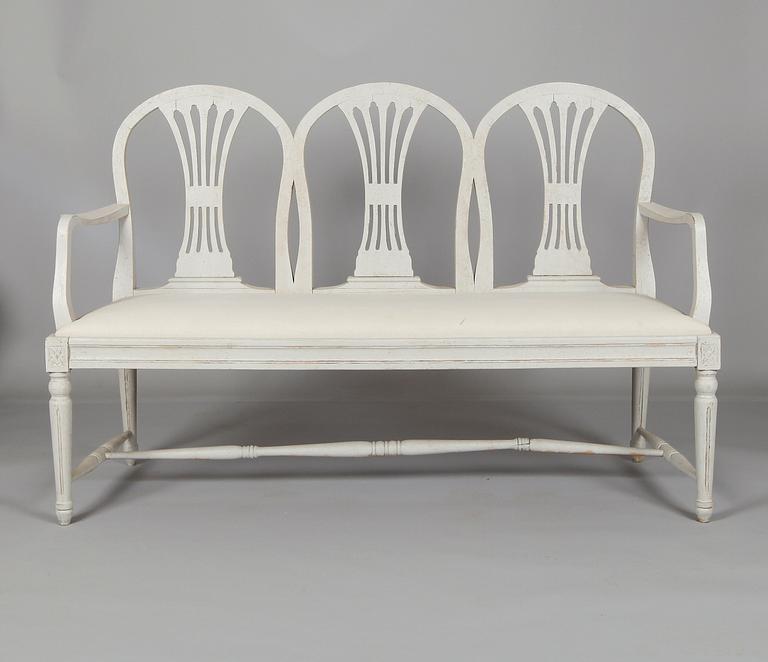 SOFFA, gustaviansk stil, 1900-talets första hälft.