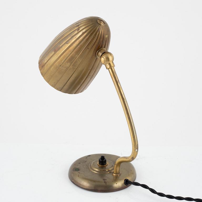 A Harald Notini 1940s table / wall light, model 15470, Böhlmarks.