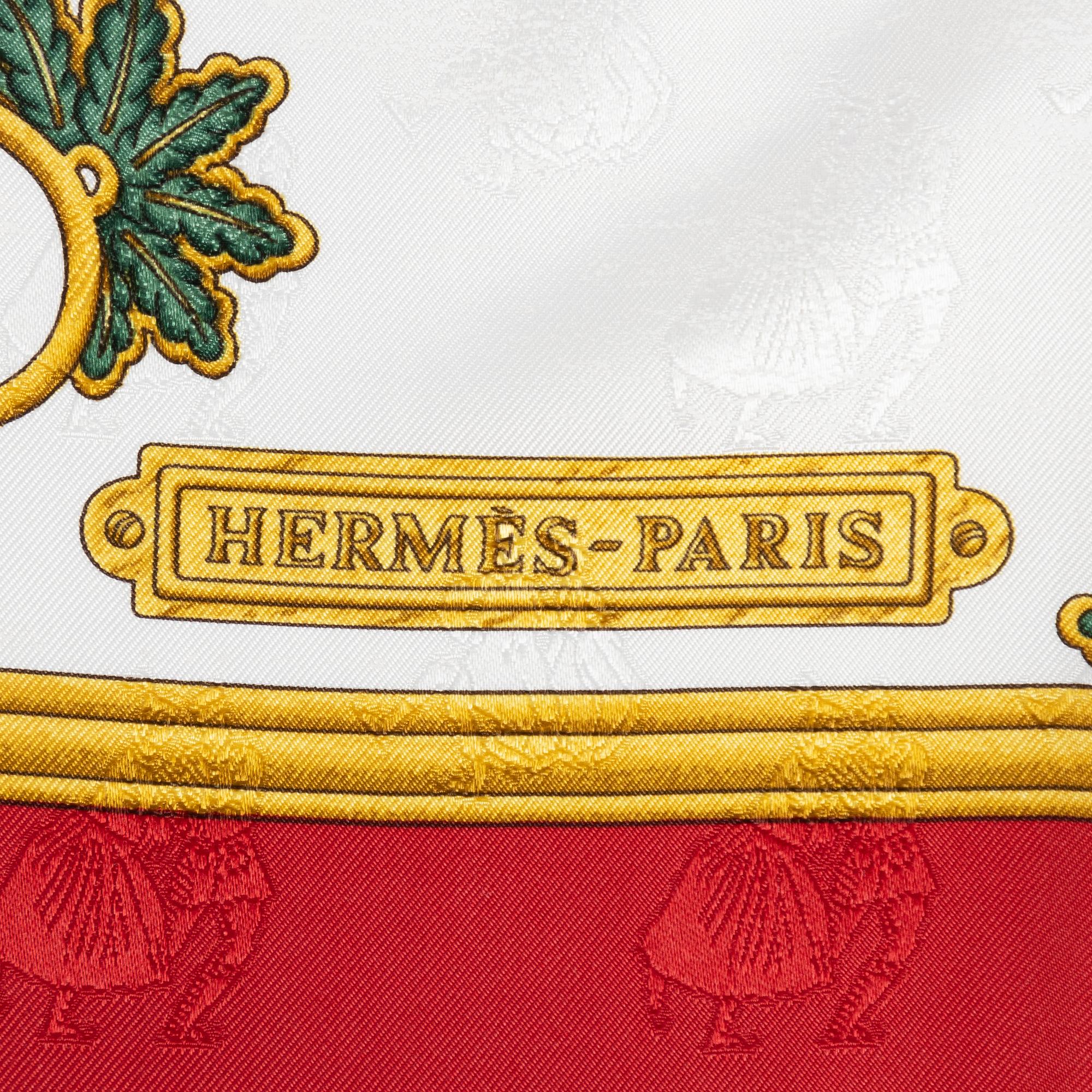 Hermès, scarf, "Joies d'Hiver".