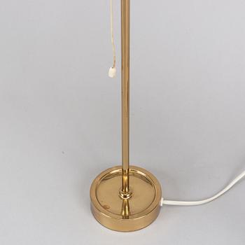 Apair of Bergbom brass table lamps.