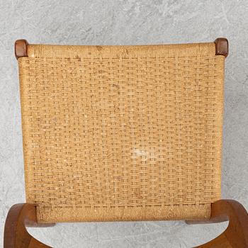 Niels Otto Møller, stolar, 6 st, modell 71, J.L. Møllers Møbelfabrik, Danmark, 1950/60-tal.