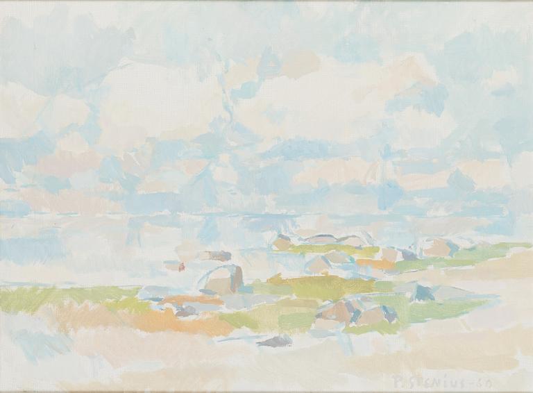 Per Stenius, olja på duk, signerad och daterad -60.