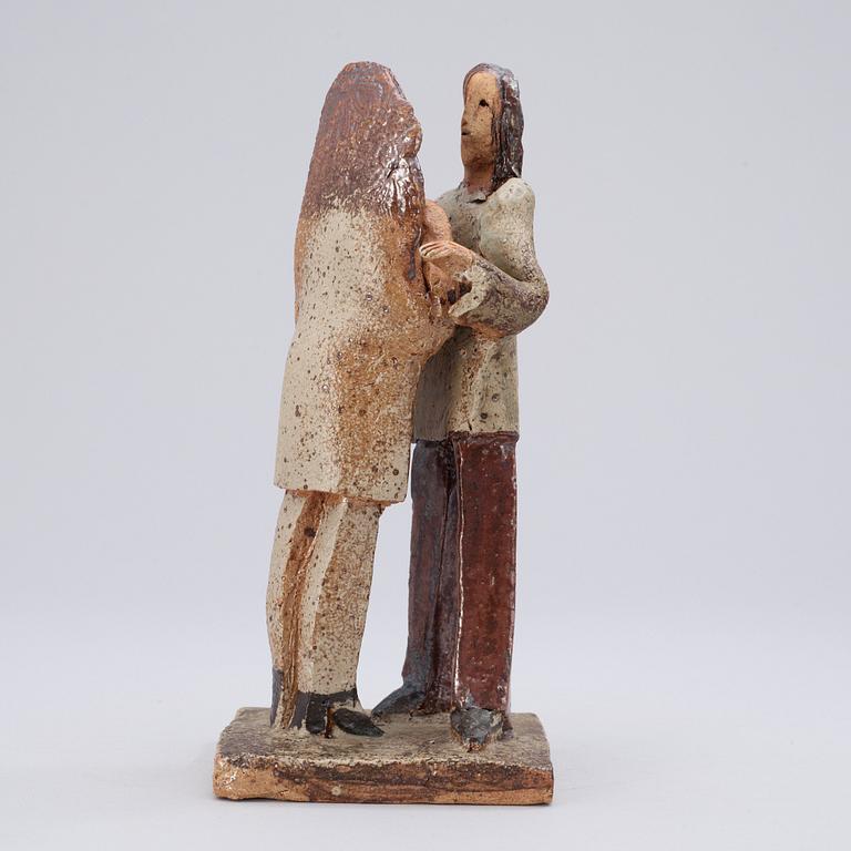 Lisa Larson, A unique Lisa Larson stoneware sculpture, Gustavsberg Studio 1970's.