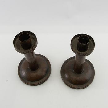 Candelabra, a pair, Art Nouveau, early 20th century.