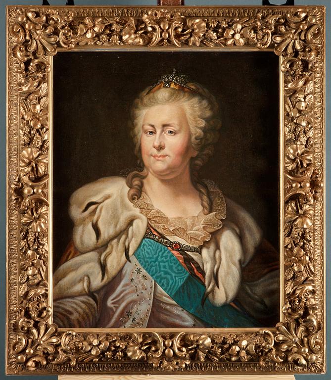 Giovanni Battista Lampi His studio, Catherine the Great (1729-1796).
