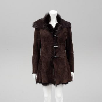 A kid leather jacket, Fuschs & Schmitt, size XL.