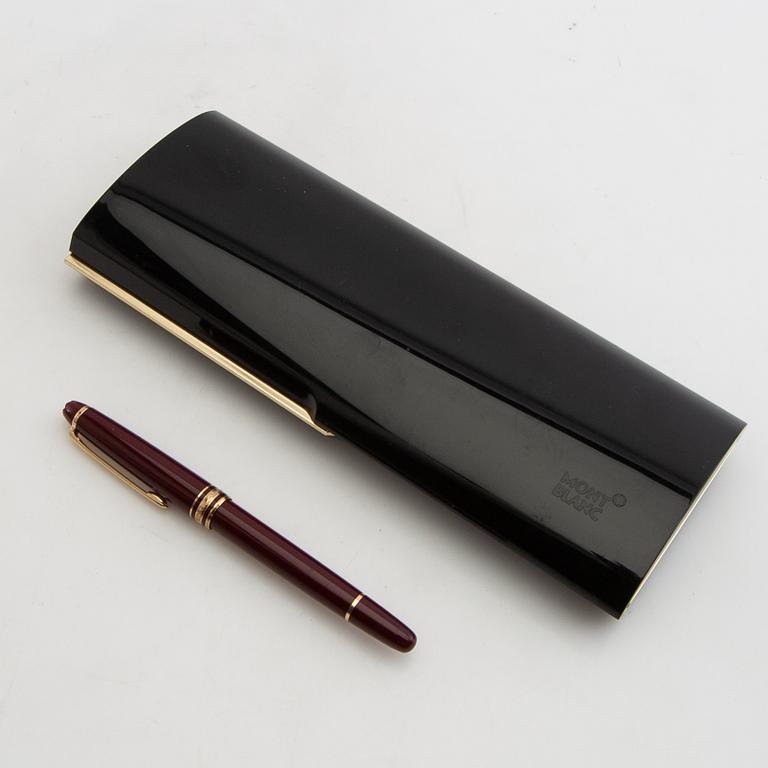 Mont Blanc fountain pen and ballpoint pen "Meisterstück".