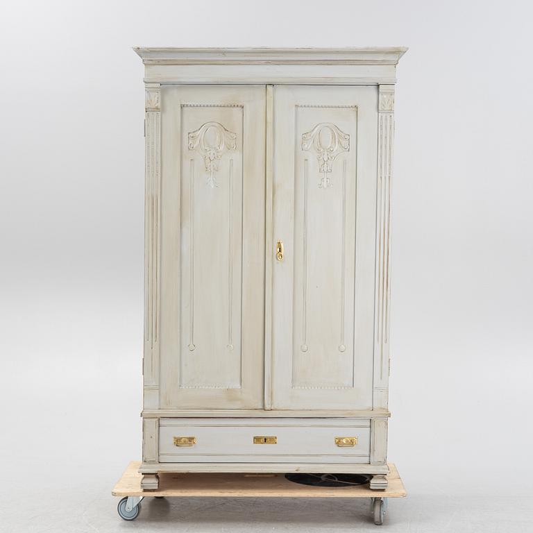 A painted cabinet, early 20th Century.