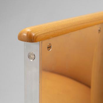 Mats Theselius, fåtöljer, ett par, "Aluminiumfåtölj", Källemo, Värnamo, efter 1990.