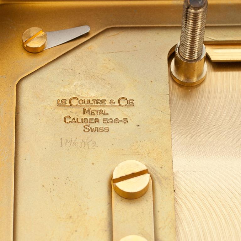 PÖYTÄKELLO,  "Atmos V" Jaeger-LeCoultre & Cie, Sveitsi.