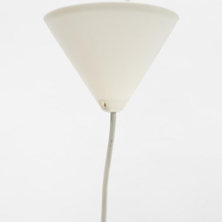 Uno & Östen Kristiansson, a pair of acrylic and oak ceiling lights, Lucus, Vittsjö.