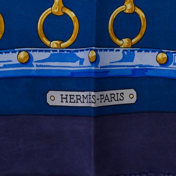 SCARF, "Hermès, "Aux champs", issued 1970.