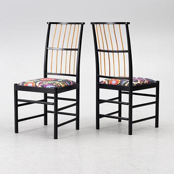 Josef Frank, chairs, 6 pcs, model 2025, Svenskt Tenn.