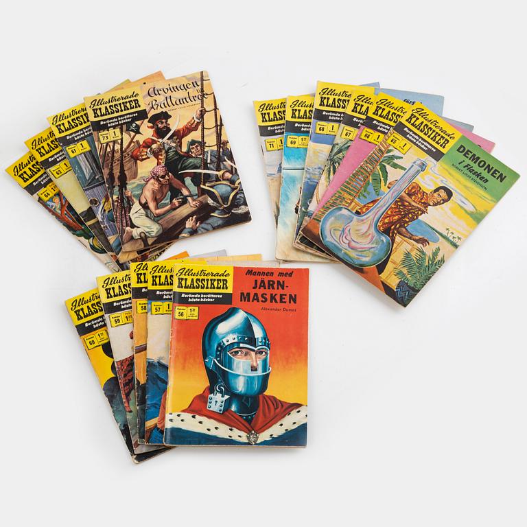 Illustrated Classics, magazines, 228 pcs, complete collection.