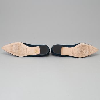 MANOLO BLAHNIK, loafers, storlek 38,5.