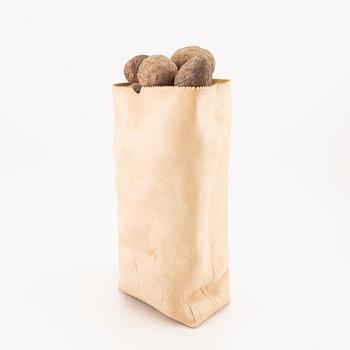 Ingrid Herrlin, a signed earthenware sculpture.