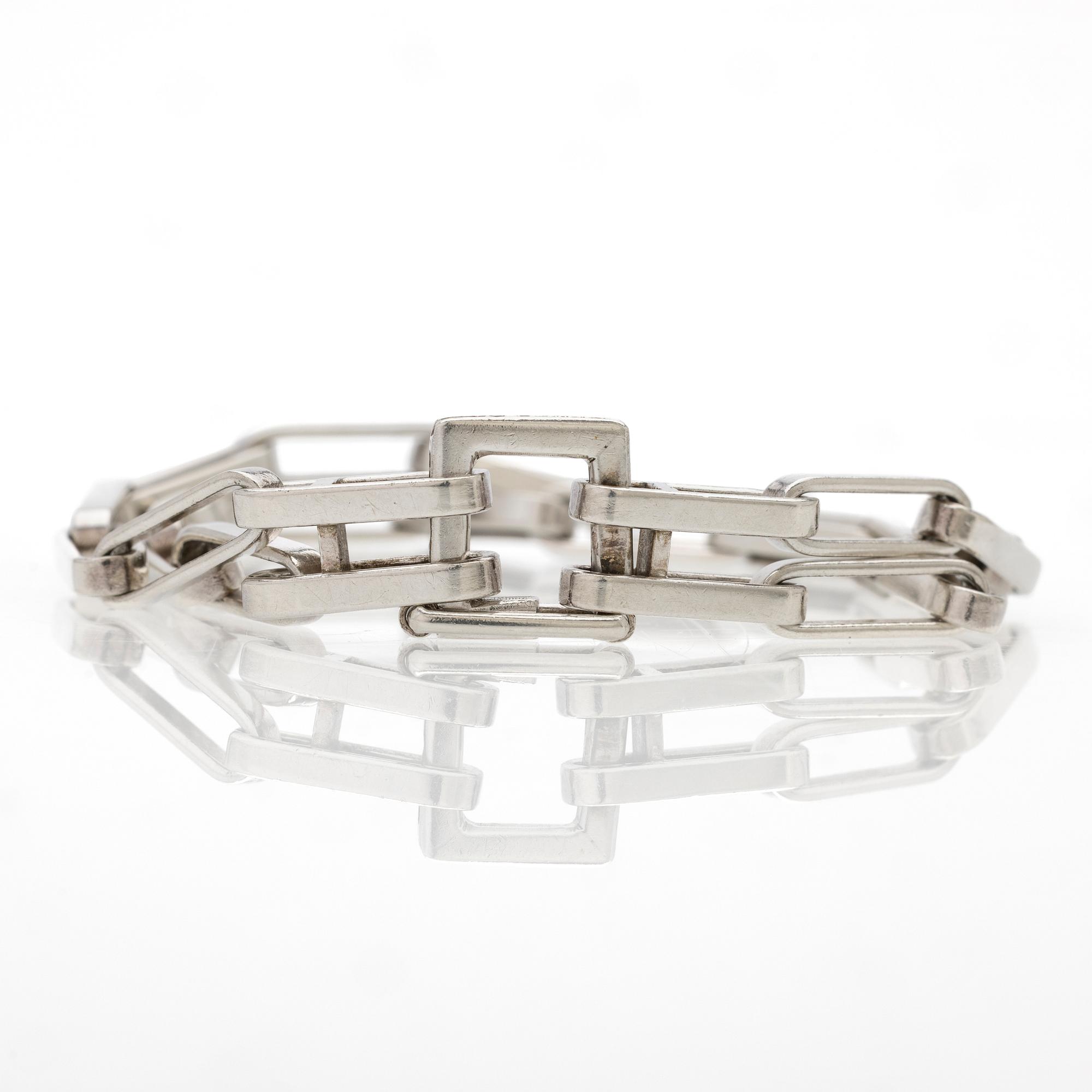 Karl-Ingemar and Cecilia Johansson, Silver bracelet, Gothenburg.