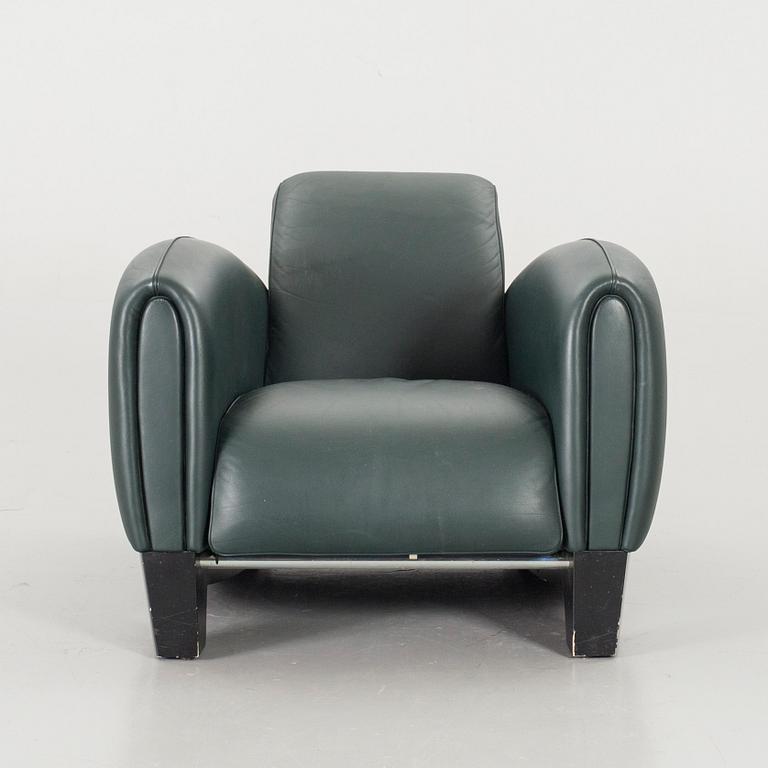 FRANZ ROMERO, a Bugatti DS 57 armchair de Sede later part of the 20th century.