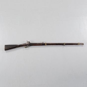 A percussion rifle, m/1857.