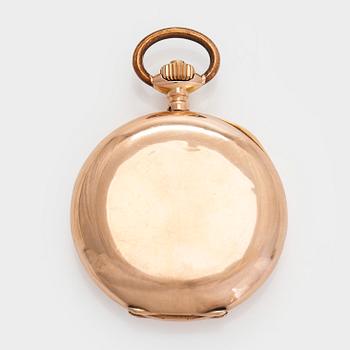 Union Glashütte, pocket watch, hunter, 51.5 mm.