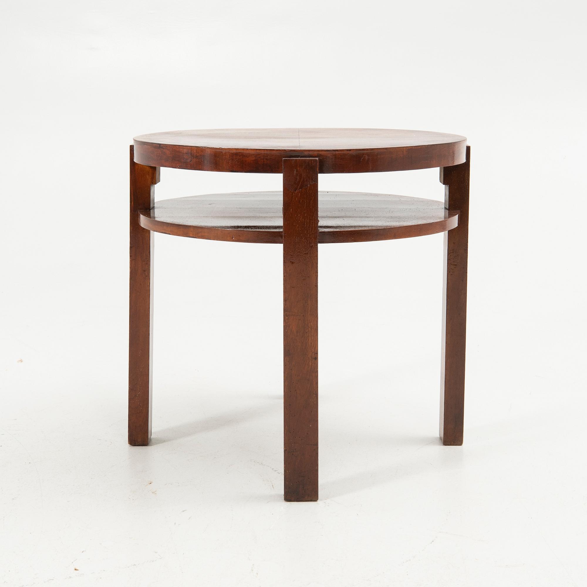Occasional table, Art Deco style, first half of the 20th century.