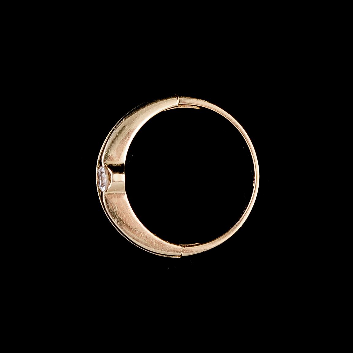 RING, 14 k guld. Vikt 4 g.