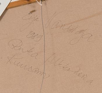 Olavi Heino, oil on canvas, signed and dated 1986 a tergo.