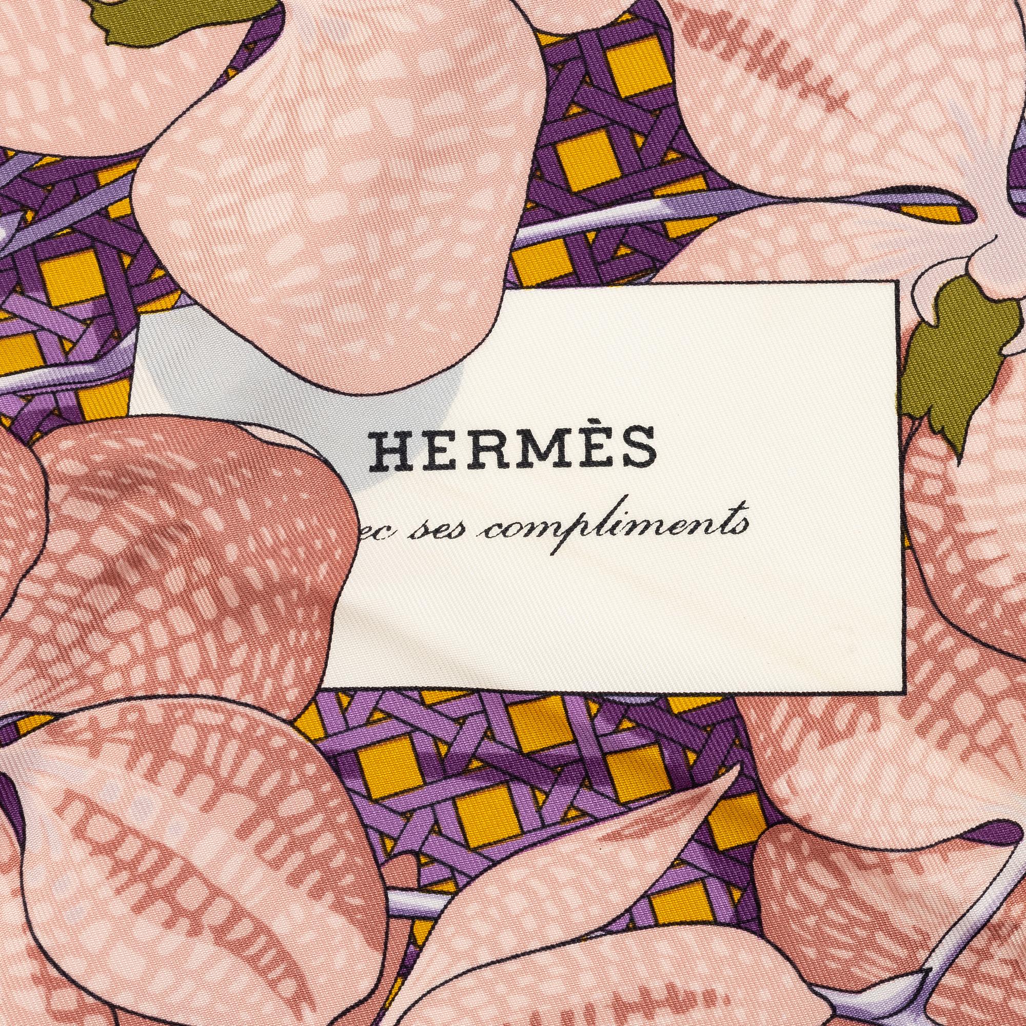 Hermès, scarf, "Souvenirs d'Asie".
