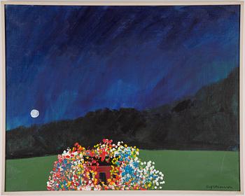 STIG CLAESSON (Slas), olja på duk. Signerad.