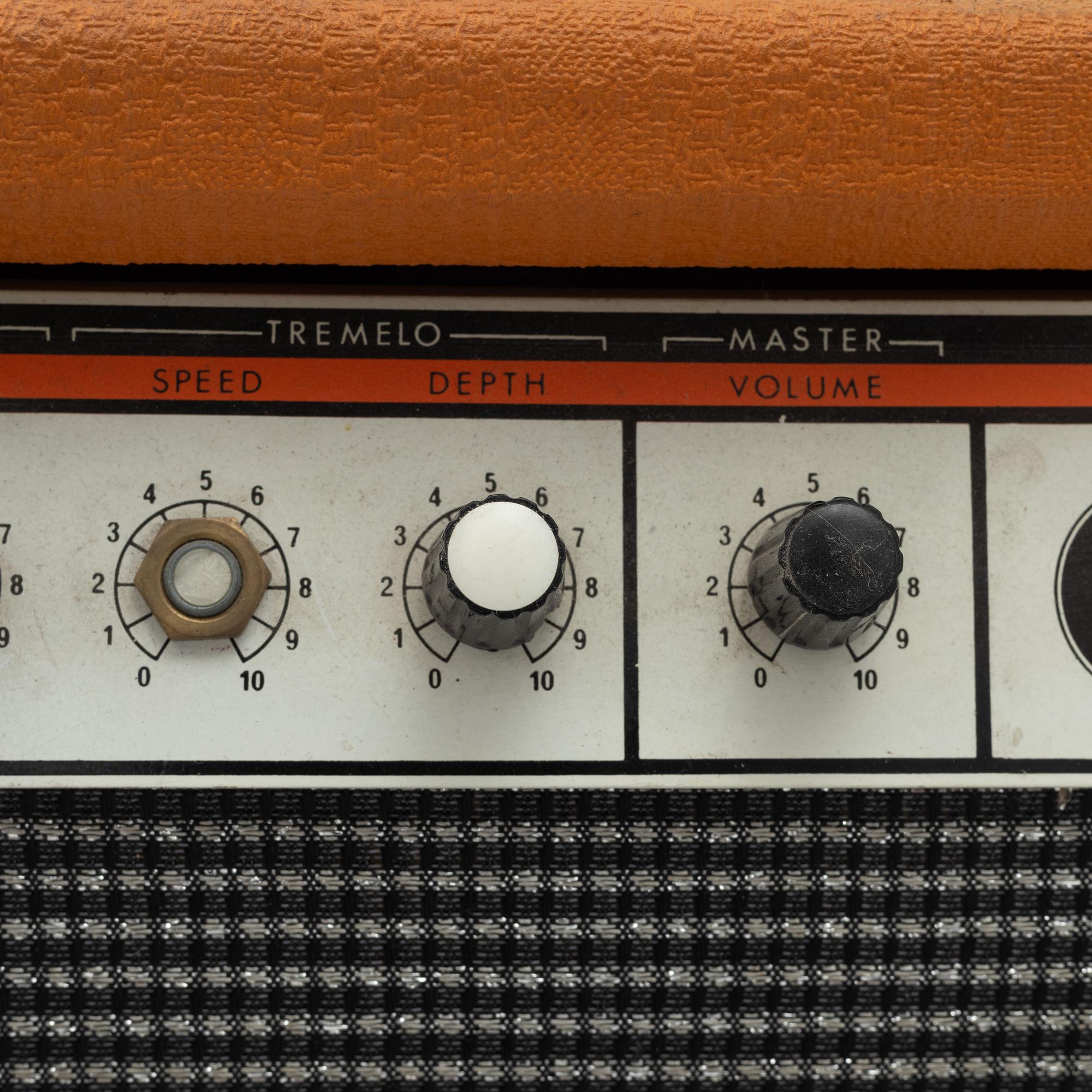 Orange, "Custom Reverb Twin",  gitarrförstärkare, modell 125, England, 1970-tal.
