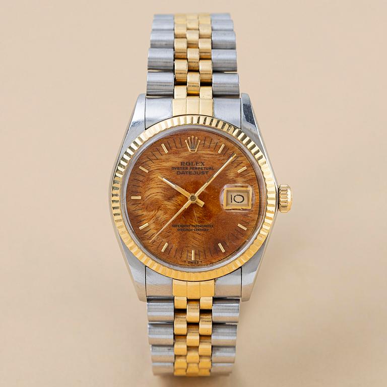 Rolex, Datejust, "Wood Dial", ca 1985.