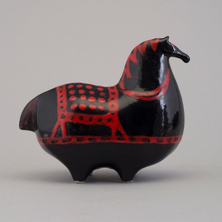 Stig Lindberg, a stoneware figurine "Springare", Gustavsberg, Sweden 1952-72.