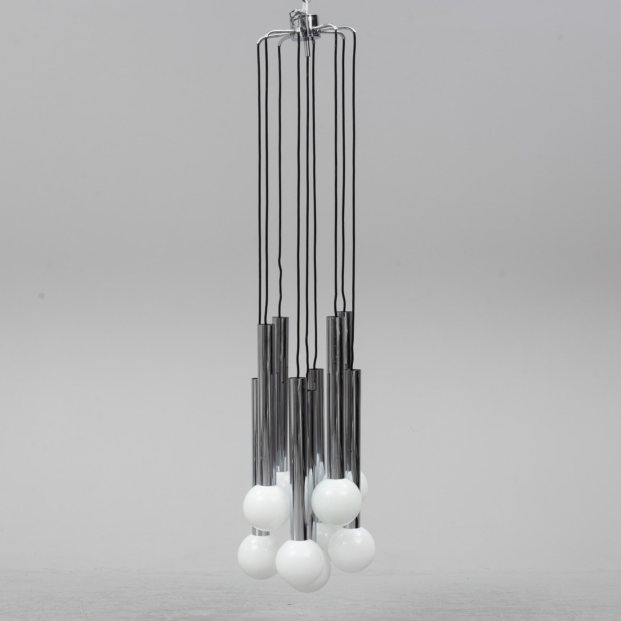 A second half of the 20th century ceiling light.