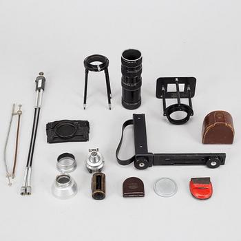 Leica IIIf, "Black Dial", 1951-52, chrome.