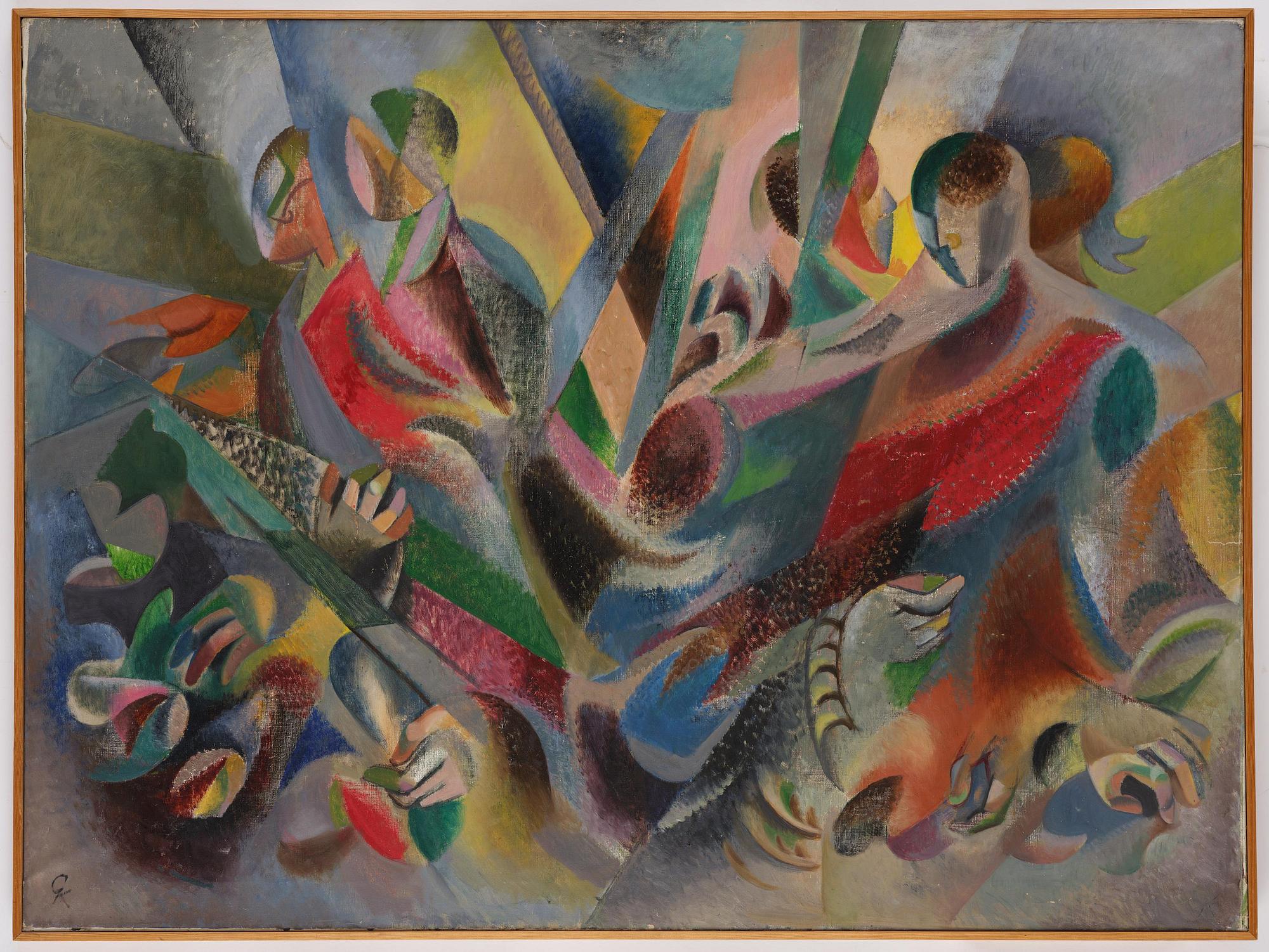 Greta Knutson-Tzara, Figure composition.