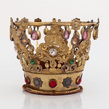 A wedding crown, FA Eneroth Stockholm 1855.