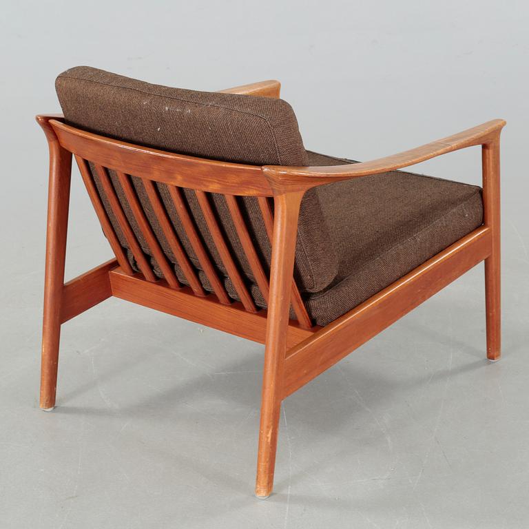 FOLKE OLSSON, fåtölj, "Monterey"/"5-162", AB Svenska Möbelfabrikerna, Bodafors, daterad 1963.