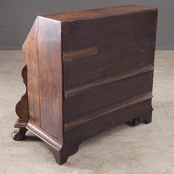 SEKRETÄR, barock, troligen Tyskland 1700-talets första hälft.