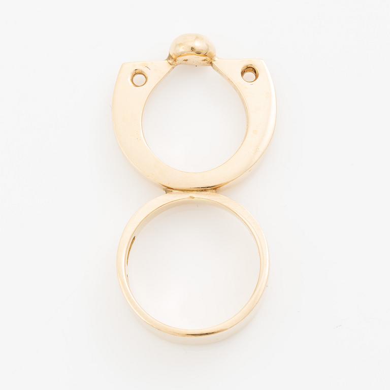 Sven-Erik Högberg, a ring, 18K gold, Gothenburg 1991.