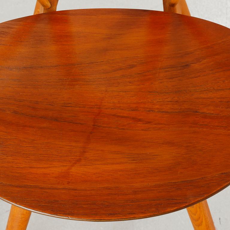 VILHELM WOHLERT, stol, "Piano chair", P. Jeppesen, Danmark, formgiven 1955.