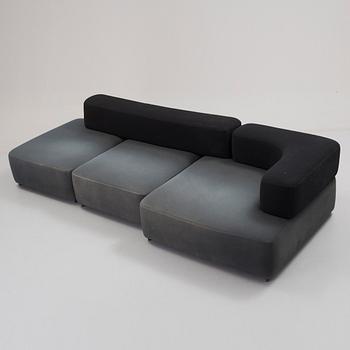 a 3 part "Alphabet" sofa by Piero Lissoni for Fritz Hansen.