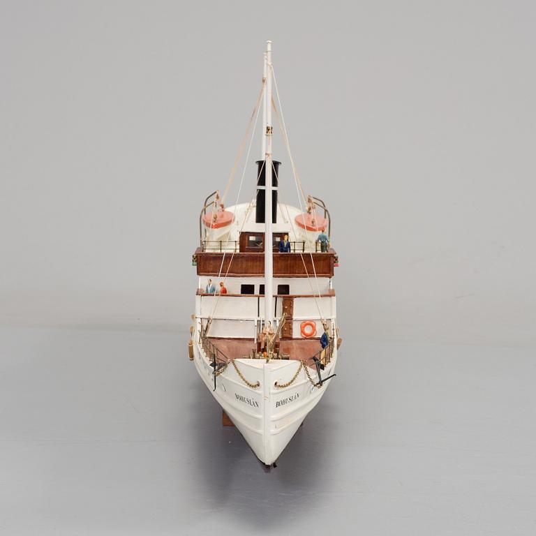 A model ship 'Bohuslän', late 20th Century.