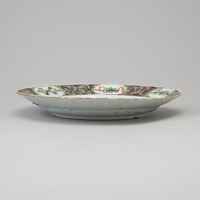 FAT, porslin. Qingdynastin, Kangxi (1662-1722).