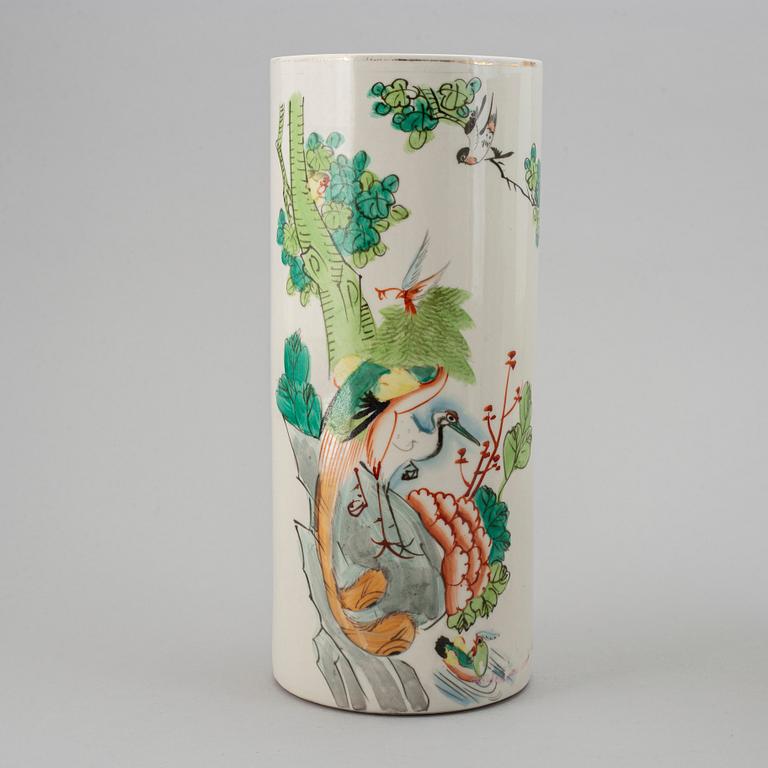 A set of three Chinese vases, 20th Century.
