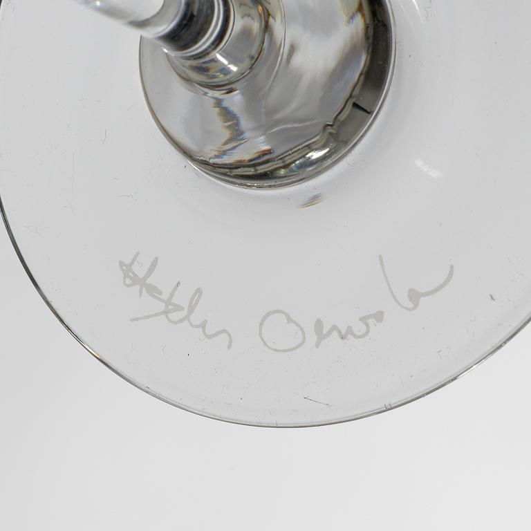 Heikki Orvola, a 111 pieces glass service, "Aurora", Nuutajärvi Notsjö, Arabia and Iittala, late 20th century.